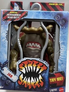 Figura Mattel Jackhammer Head-Butt Street Sharks JAB - Imagen 1 de 4