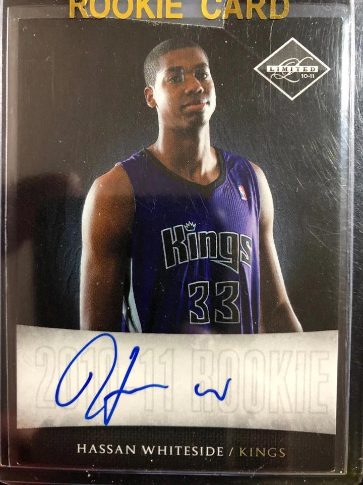 2010-11 Limited Hassan Whiteside NEXT DAY ON CARD Auto #/95 RC Q - Image 1 of 1