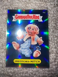 Garbage Pail Kids Chrome Series 1 Refractor 40a Unstitched Mitch GPK Topps OS1 - Bild 1 von 2