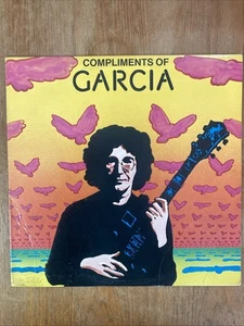 Jerry Garcia Compliments Of Garcia Vinyl LP 1974 WL PROMO Round RX-102 VG+/VG - Picture 1 of 7
