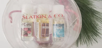 Kit de recetas de aceite de fragancia para el hogar 3 Bath & Body Works, Slatkin & Co, con calentador de aceite Foto 1 de 4