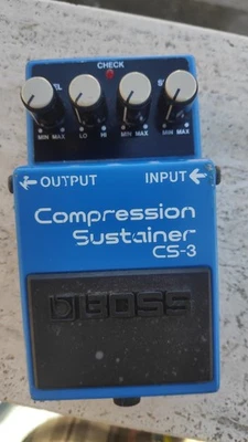 Boss CS-3 Compression Sustainer (Black Label) 1992 - ACA Version - Immagine 1 di 4
