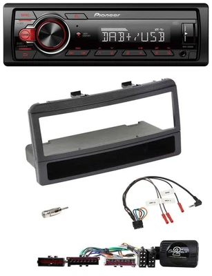 Pioneer MP3 1DIN DAB USB Lenkrad Autoradio für Ford Focus Escort Fiesta schwarz - Bild 1 von 4