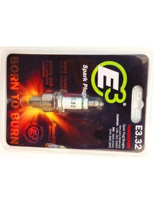 E3 Spark Plugs Spark Plug Diamond Fire 14 mm Thread 0.500 in Reach Gask (E3.32) - Image 1 of 4