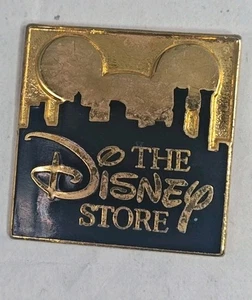 Disney Pin Manhattan The Disney Store Fifth Avenue Black Gold Ears Retired 1996 - Picture 1 of 3