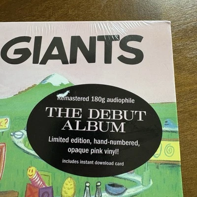 THEY MIGHT BE GIANTS self-titled 180g PINK VINYL LP NUMBERED 3145/4000 sealed - Image 1 of 4