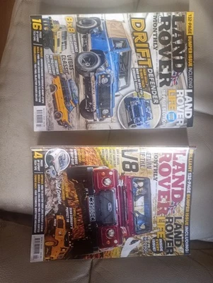 X 2 Lrm Landrover Monthly Magazine Iss 332 April 2025 Iss 331 March 2025  Used - Image 1 of 4