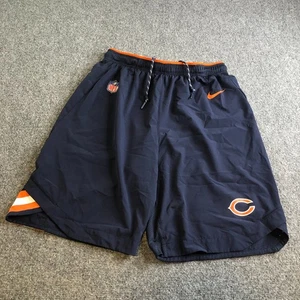 Chicago Bears Shorts Mens Medium Blue Nike Football NFL On Field Training - Picture 1 of 13