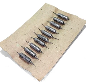 10pcs K40Y-9 0.01uF 200V Condensatori PIO Carta in Olio - Amplificatore Audio - URSS - Foto 1 di 3