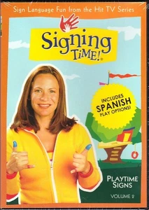 Signing Time Volume 2 Playtime Signs DVD - Picture 1 of 1