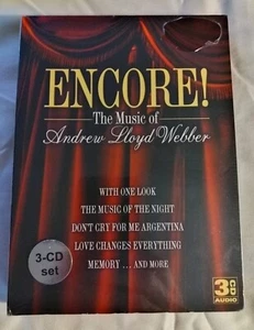 Encore! The Music of Andrew Lloyd Webber (2005) 3 CD set - Picture 1 of 6