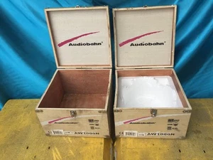 cajas solo 2 cajas de altavoces de madera Audiobahn AW 1000N  - Imagen 1 de 12