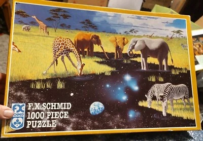 "The Wellspring" 1000 Piece F. X. Schmid Jigsaw Puzzle 1992 Collectors Editions - Image 1 of 4