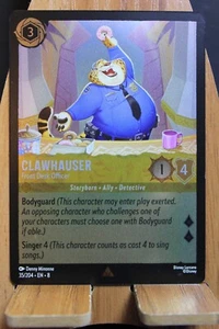 Lorcana: Clawhauser - Front Desk Officer FOIL! - Picture 1 of 1