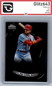 2022 Topps Chrome Black #37 Dylan Carlson - Picture 1 of 2