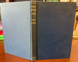 W6 Principles of Mathematical Logic by Hilbert/Ackerman 1950 1st ED Hardcover - Imagen 1 de 6