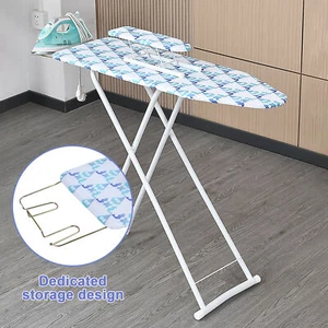 Extended Full-Size Foldable Ironing Board with Heat-Resistant Cover, 42 inch ti - Picture 1 of 24
