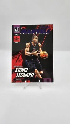 2022-23 Panini Donruss Kawhi Leonard Net Marvels Press Proof Purple #1 - Image 1 of 2