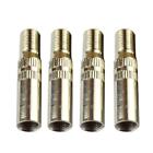 4 Pieces car Vehicle Bike Motorcycle Copper Tire Tyre Valve Extension 9mm