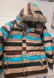 Spezialmischung Snowboardjacke GRÖSSE Small Herren Kapuze Schwer Isolierski - Bild 1 von 13