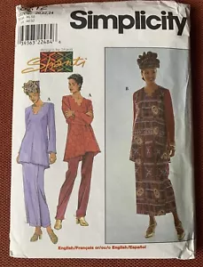 Simplicity 8512 Dress Tunic African Ethnic Costume Sewing Pattern 20 22 24 Uncut - Picture 1 of 3