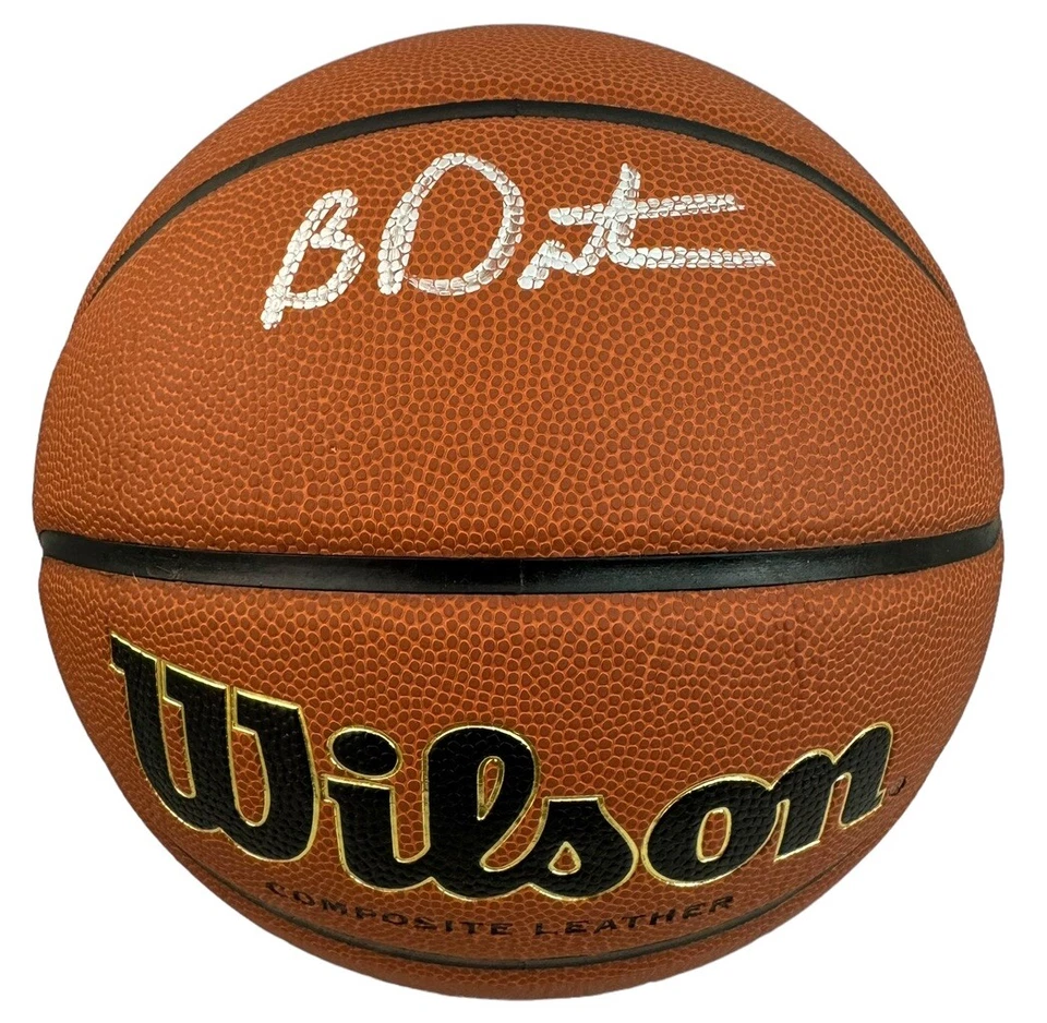 BRIAN DUTCHER SIGNED BASKETBALL WILSON NCAA SAN DIEGO STATE AZTECS BECKETT - Image 1 of 1