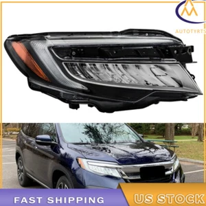 For Honda 19-22 Pilot/19-21 Passport Headlight Headlamp LED Passenger Right Side - Picture 1 of 8