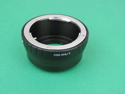 Adapter for Olympus OM lens for Micro Four Thirds M4/3 Olympus Panasonic camera - Image 1 of 4