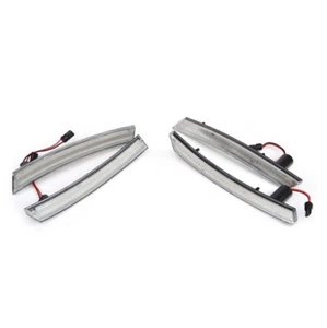 MINI COOPER R50 R52 R53 1 GEN LED SIDE MARKER LIGHT FRONT & REAR SET CLEAR LENS - Picture 1 of 3