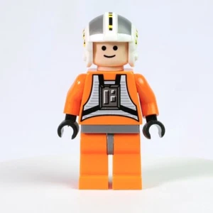 LEGO Star Wars: Rebel Pilot Wedge Antilles Minifigure - SW0089 - From Set 6212 - Picture 1 of 4