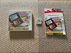 Crosswords Plus (Nintendo 3DS, 2012) - COMPLETE / CIB *TESTED - Picture 1 of 7