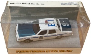 New- White Rose 1988 Chevrolet Caprice Diecast 1:43 PA State Police Limited Rare - Picture 1 of 8