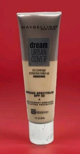 Maybelline Dream Urban Cover Full Coverage Foundation 112 Natural Ivory 1oz - Picture 1 of 1