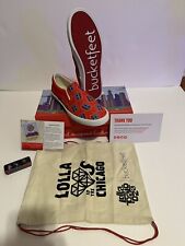 Lollapalooza 2014 Bucketfeet Sneakers 10 Year Anniversary: Lolla Loves Chicago￼
