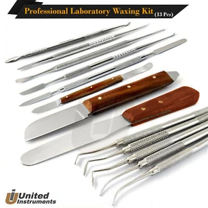 Set/13 Dental Waxing Lab Instruments P.K Thomas Waxing Modelling Carver Spatulas - Bild 1 von 10
