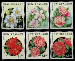 Nuova Zelanda 1992 - Michel n. 1236-1241 ** - MNH - fiori / fiori - Foto 1 di 1