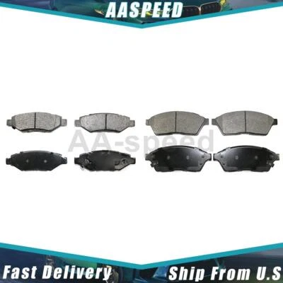 Pastillas de freno delanteras traseras para Cadillac SRX 2016 2015 2014 2013 2012 2011 2010 Foto 1 de 3