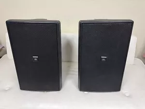 JBL Control 30 Three-Way Indoor/Outdoor Speaker PAIR Good Condition low hours - Picture 1 of 3