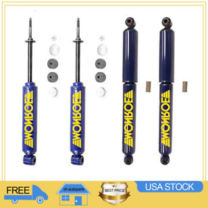 NEW Front Rear Shock Absorbers Monroe Matic Plus For Ford F-100 F- 350 RWD