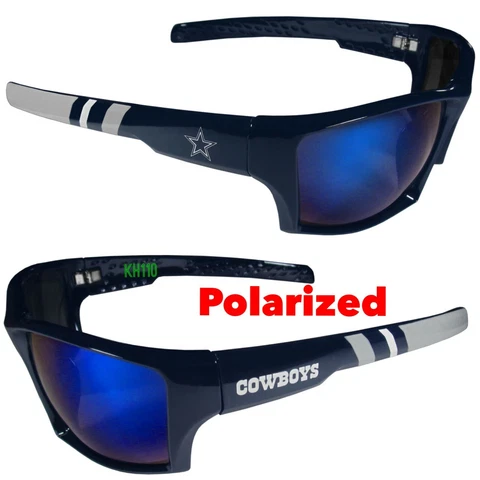 Dallas Cowboys NFL Polarized Wrap Sunglasses 100% UVA / UVB Protraction Cover