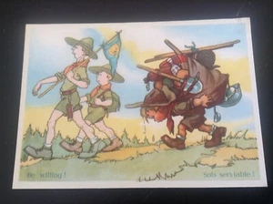 Carte postale Scoutisme Scout TBE - Picture 1 of 2