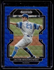 2022 Panini Prizm Blue Wave Jacob Misiorowski #PDP63