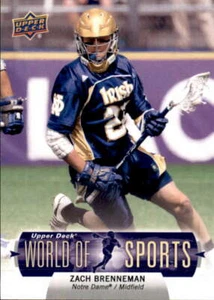 2011 Upper Deck World of Sports #199 ZACH BRENNEMAN - Picture 1 of 2