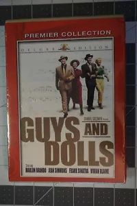 Guys and Dolls DVD Deluxe Edition Premier Collection With Booklet Brando Sealed - Picture 1 of 3