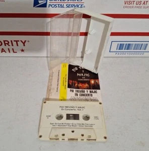 PIO Trevino y Majic En Concierto Cassette Tape Live Hits Tejano Tex-Mex Rare - Picture 1 of 5