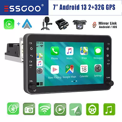 Carplay Android 14 Autoradio 2+32G GPS +DVR KAM Für Alfa Romeo 159 Spider Brera - Bild 1 von 4