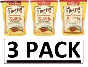 3 PACK - Bob's Red Mill Gluten Free Yellow Corn Polenta, 24 oz  (Total 72 oz) - Picture 1 of 2