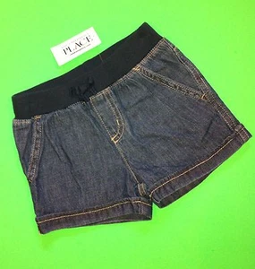 NEW* Children's Place Baby Girls Jean Shorts 18-24 Months Gift Blue TCP Denim - Picture 1 of 7