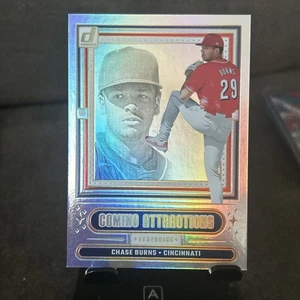 2025 Panini Donruss- Chase Burns Coming Attractions Silver Holo No.10 Case Hit - Picture 1 of 1