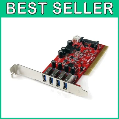 High-Speed USB 3.0 Quad Port Adapter Card - Image 1 of 4